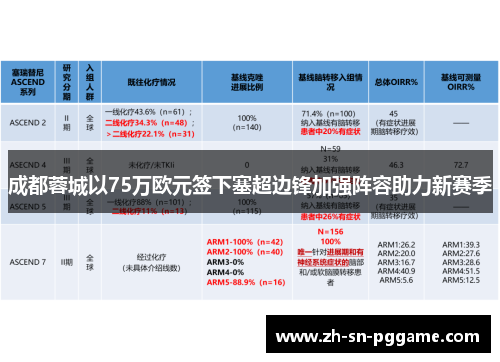 成都蓉城以75万欧元签下塞超边锋加强阵容助力新赛季